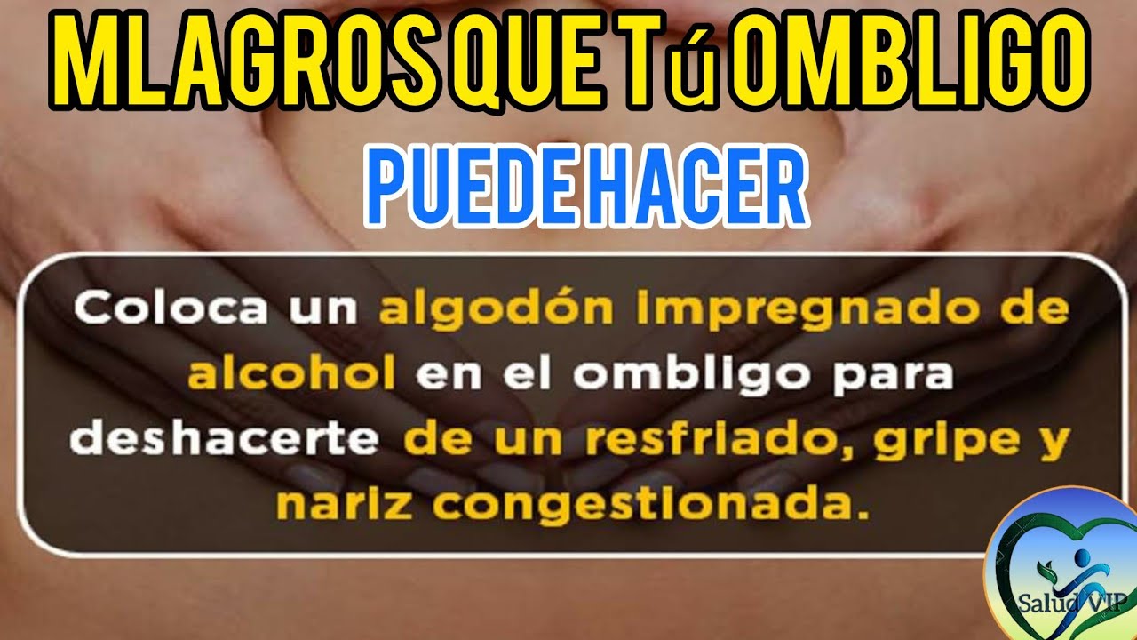 algodón con alcohol en el ombligo para qué sirve