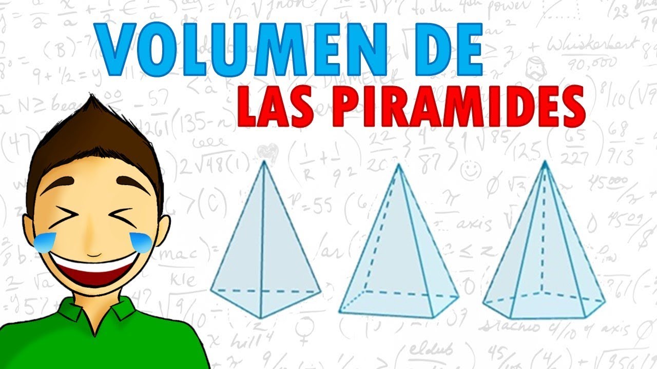 como se calcula el volumen de una piramide