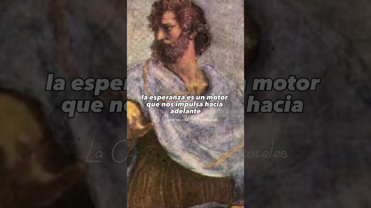 la esperanza es el sueño de los despiertos significado