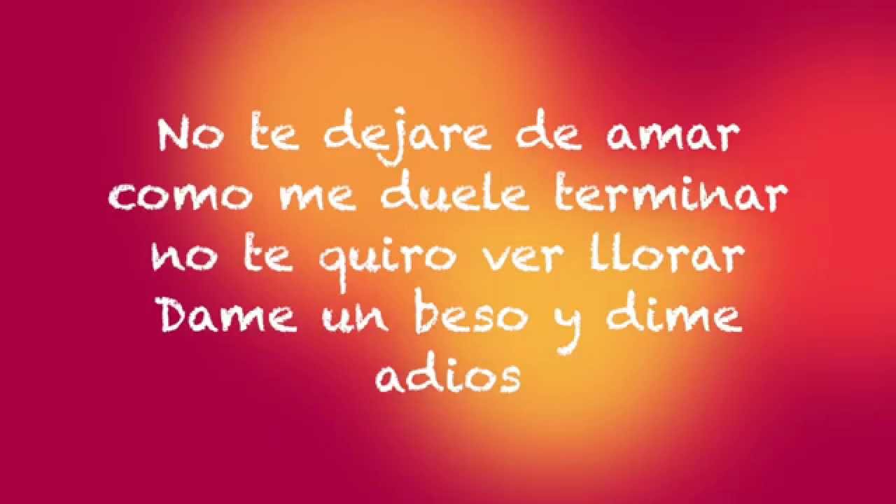 nuestro amor no puede ser letra grupo indio