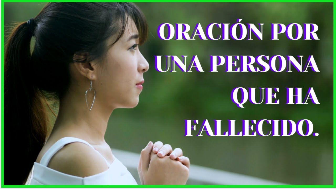 palabras para una persona fallecida hace un año