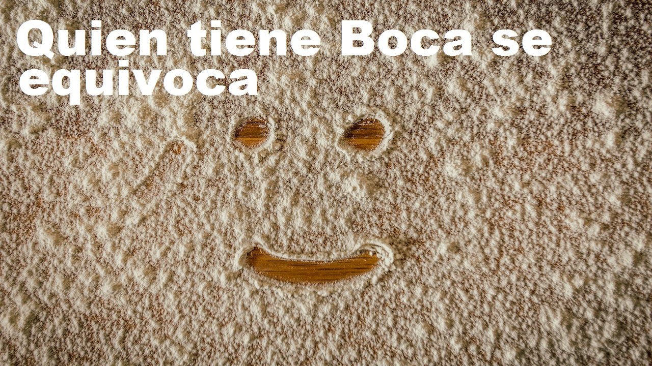 qué significa el que tiene boca se equivoca