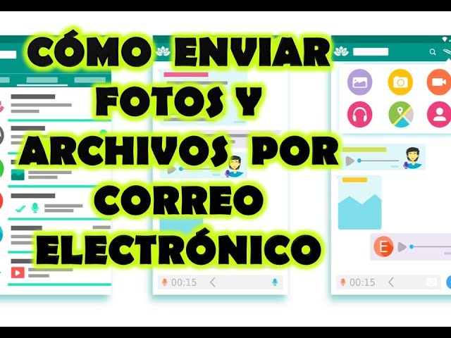 que tipo de documentos se pueden enviar por correo electronico
