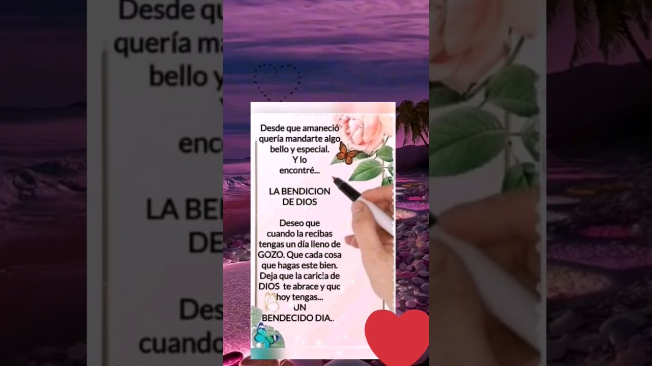 buenos días familia y amigos dios los bendiga