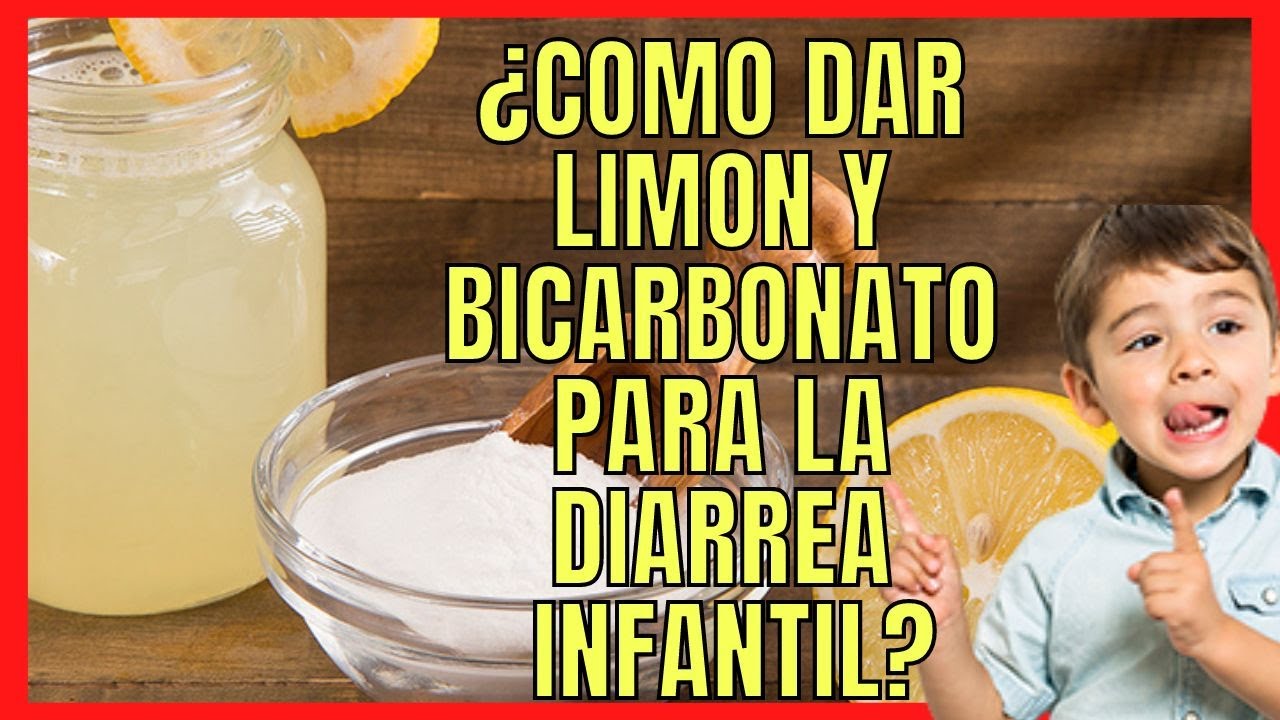 como preparar bicarbonato con limon para la diarrea