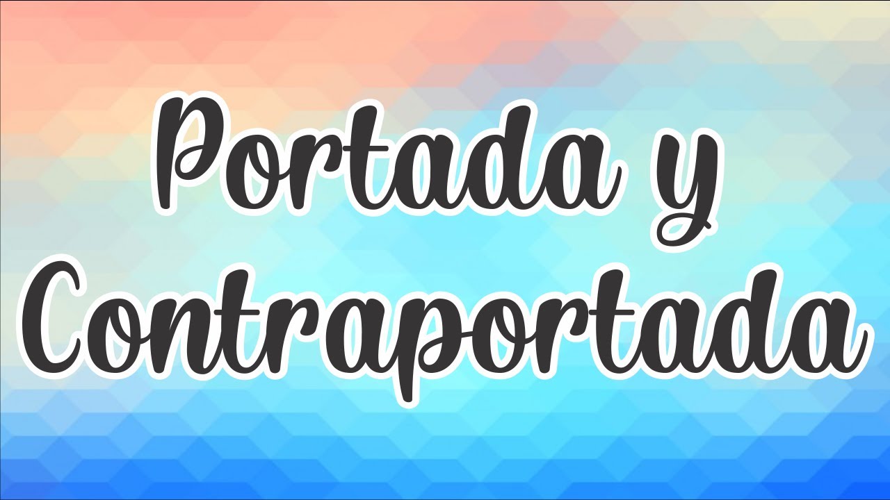 cual es la diferencia entre portada y caratula