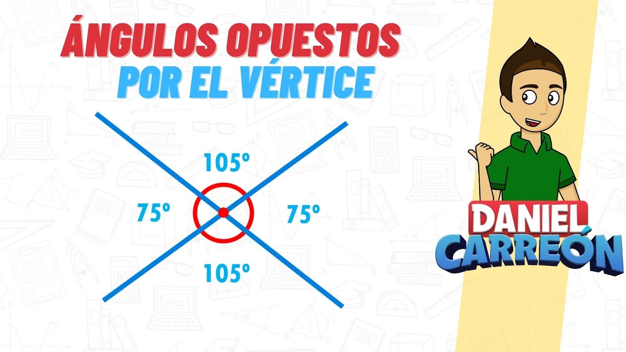 cuáles son los ángulos opuestos por el vértice