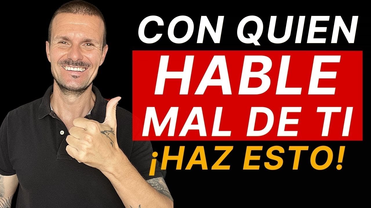 cuando la gente habla mal de ti es porque