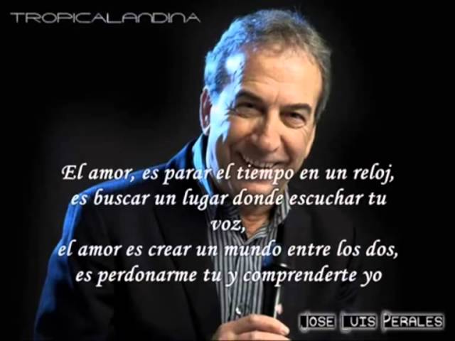 el amor es llorar cuando nos dice adiós