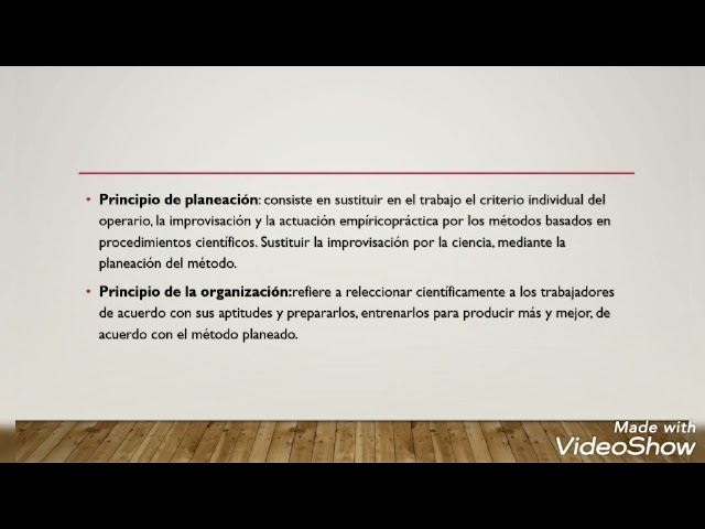 enfoques teoricos de la administracion basado en las tareas