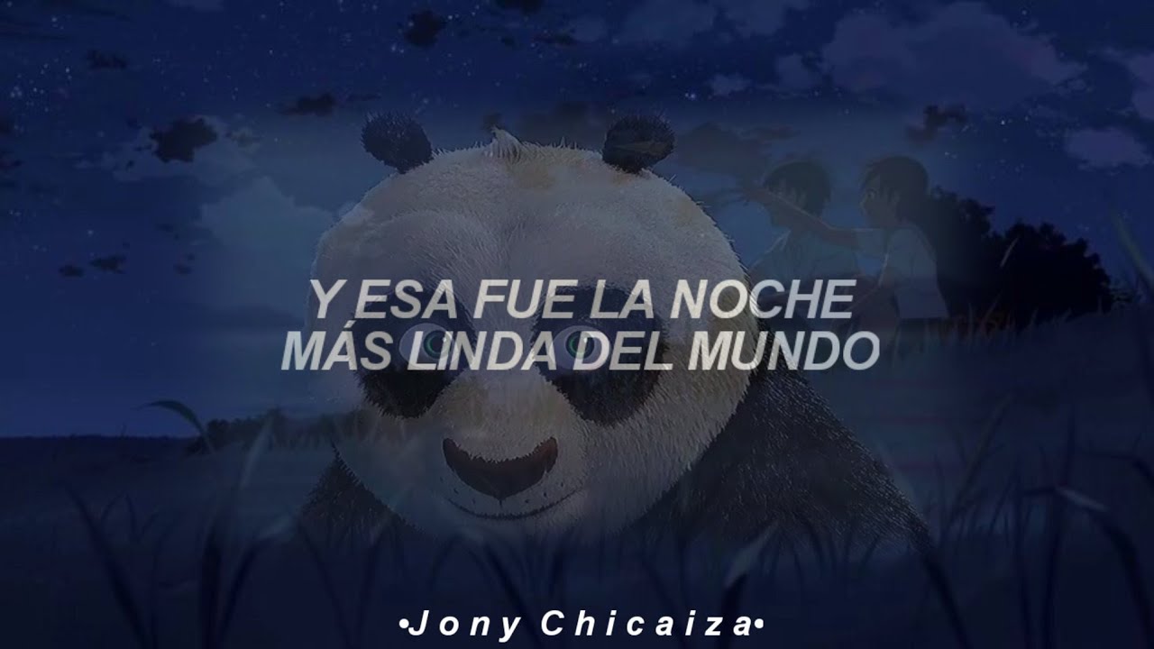 esa fue la noche mas linda del mundo letra