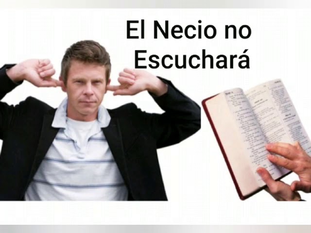 que dice la biblia de los hombres necios