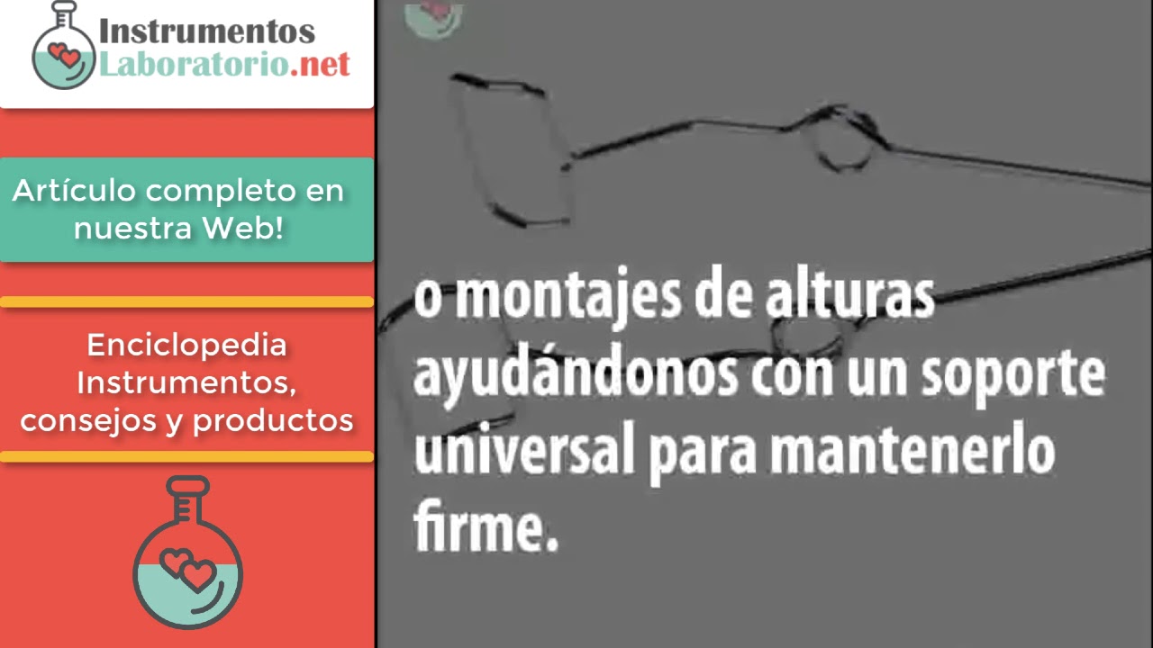 que son las pinzas para tubo de ensayo