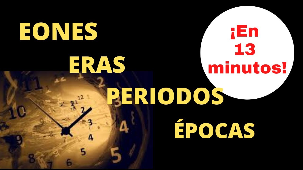 que unidad de tiempo se utiliza en los eones