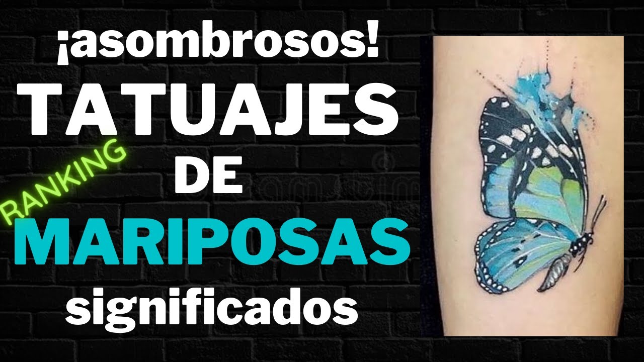 tatuajes de mariposas en la pierna para mujer