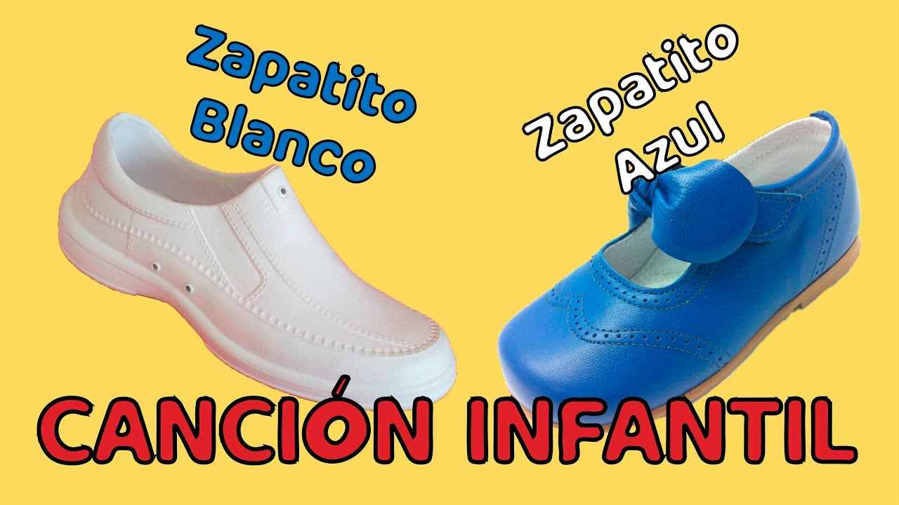 zapatito blanco zapatito azul dime cuántos años tienes tú