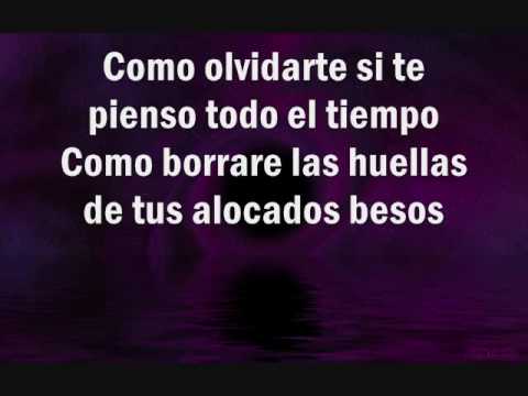 como olvidarte si te pienso todo el tiempo letra