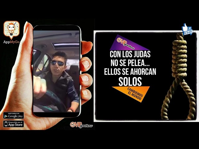 con los judas no se pelea ellos se ahorcan solos