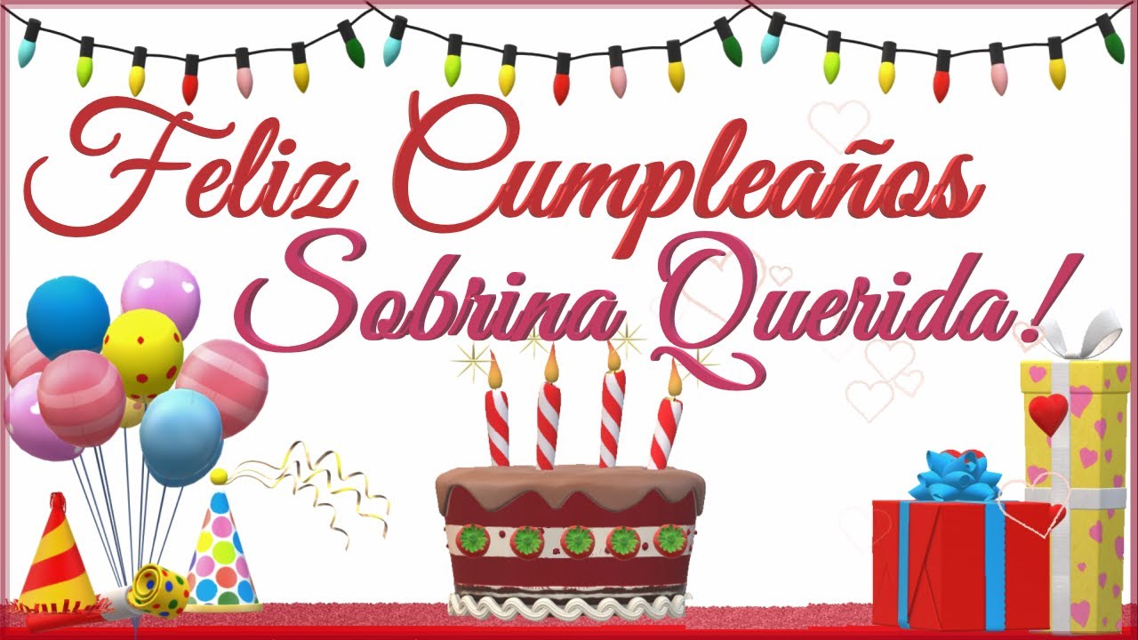 frases de feliz cumpleaños para una sobrina muy querida