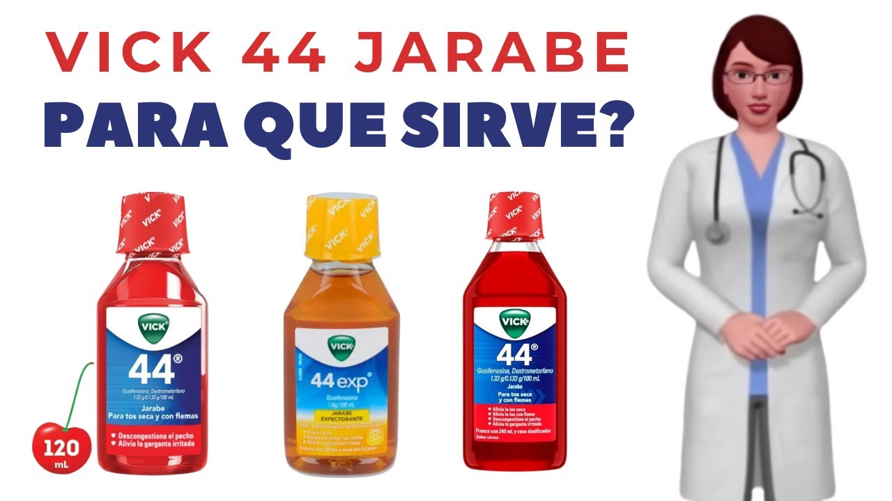 para que sirve el jarabe vick 44 adultos