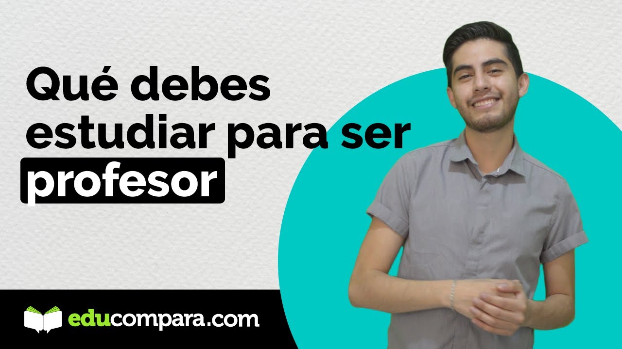 que debo estudiar para ser maestro de primaria