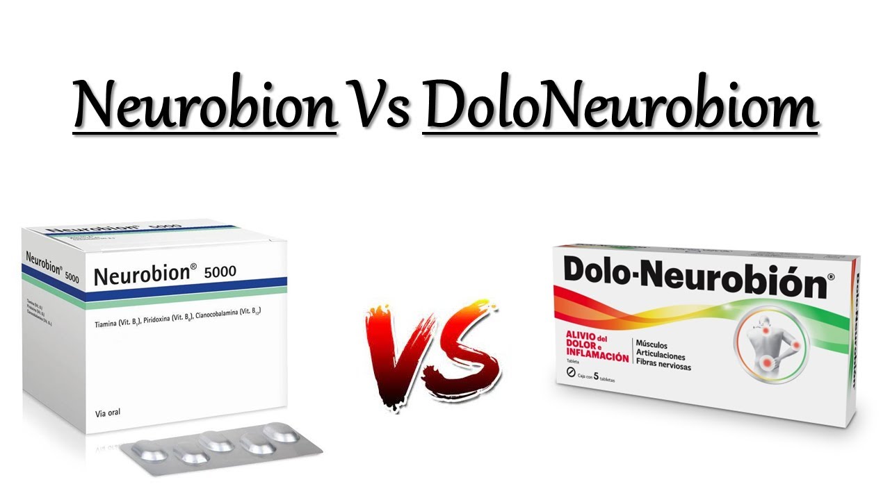 que diferencia existe entre dolo neurobion y dolo neurobion forte