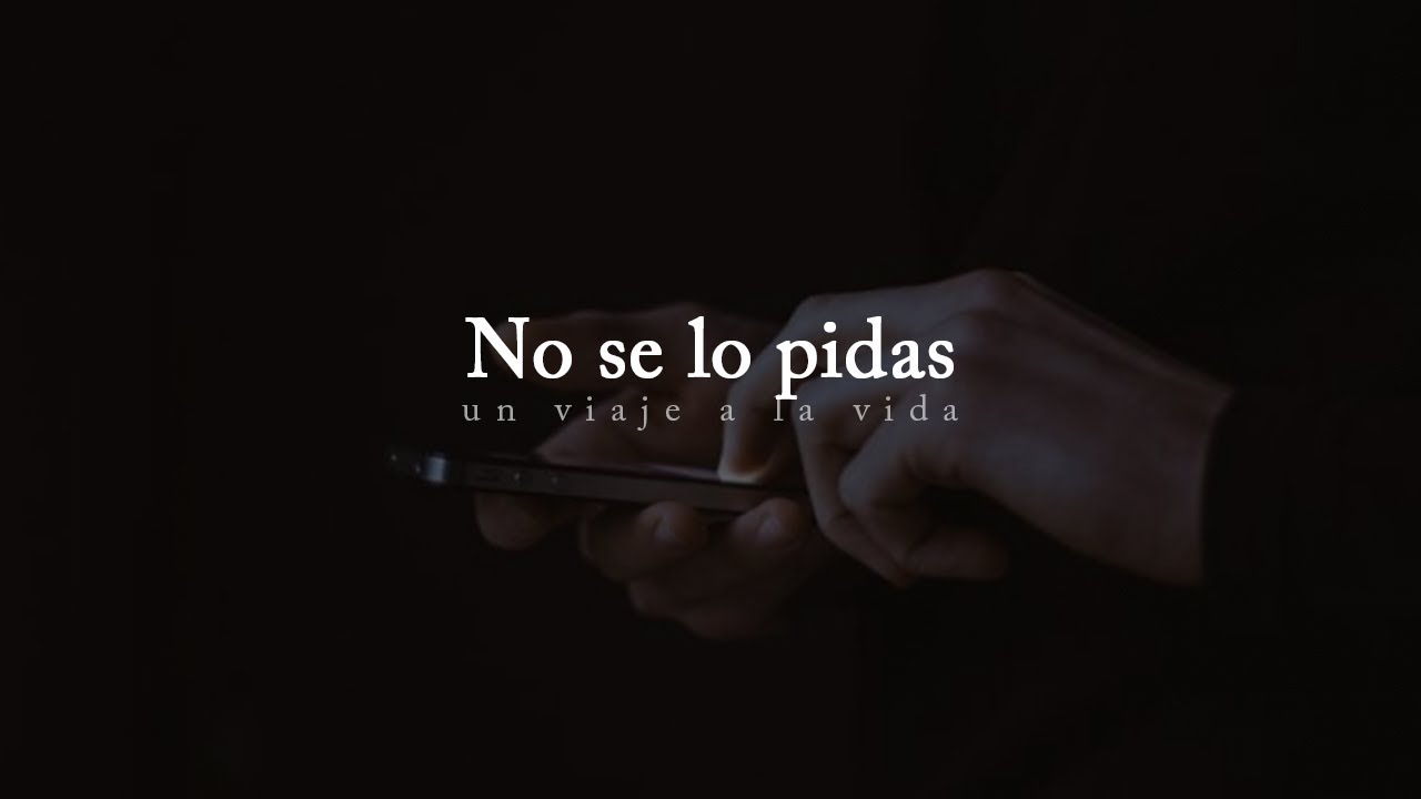 si no le nace no se lo pidas