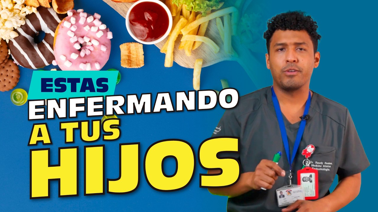 alimentos dañinos para la salud de los niños