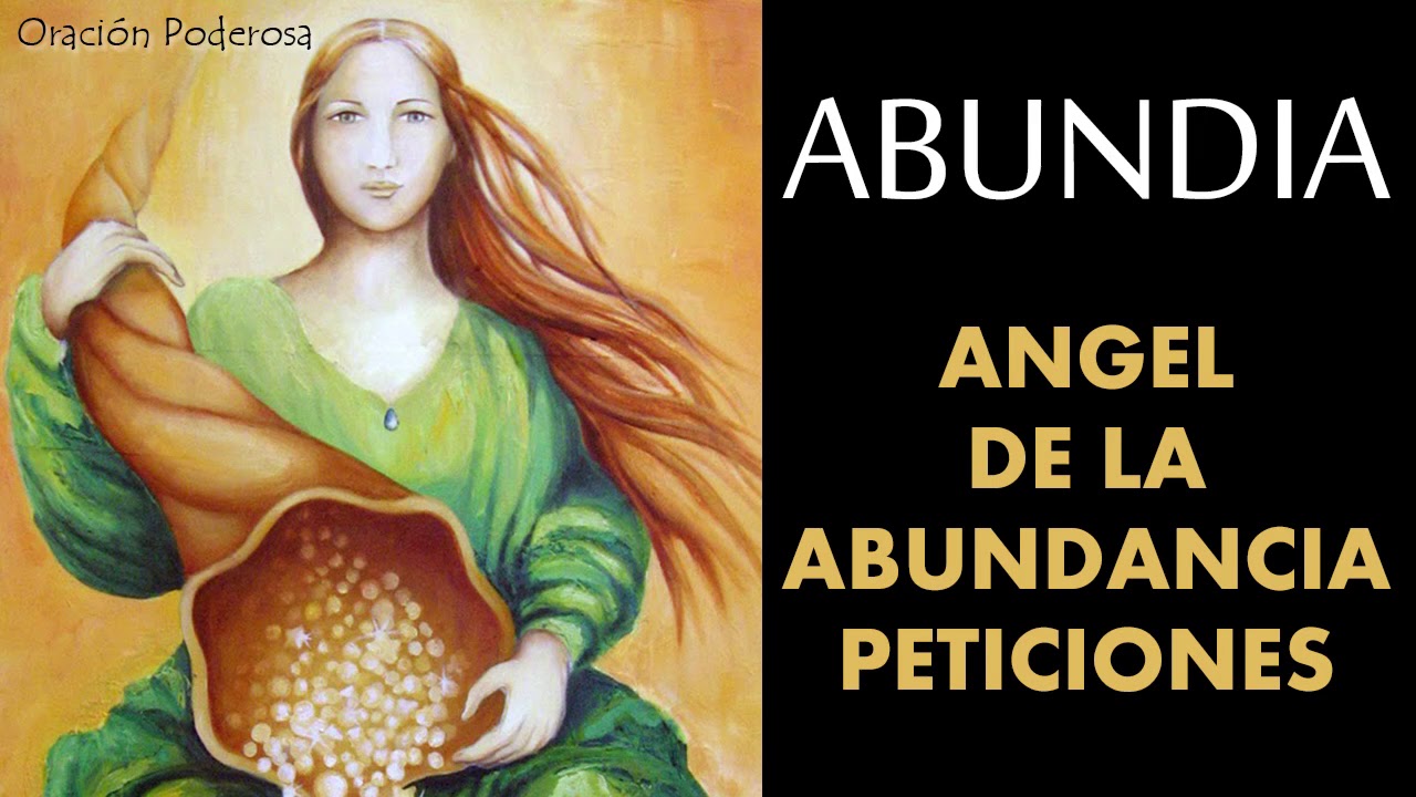 angel de la abundancia para que no falte el dinero