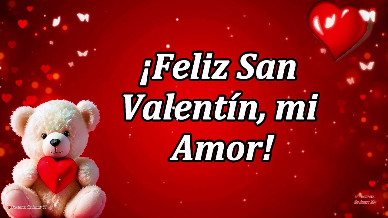 carta de amor para mi novio de san valentin