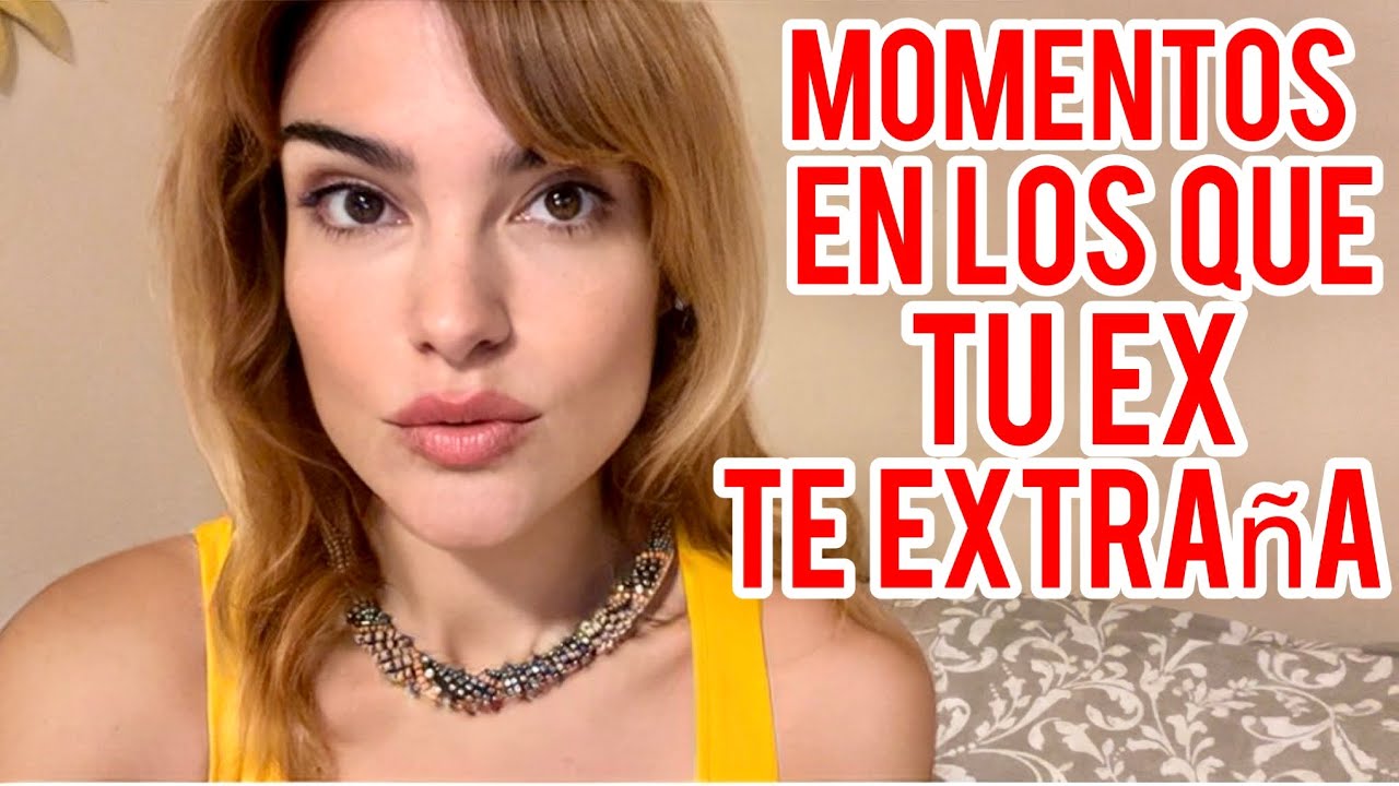 como le digo a mi ex que lo extraño