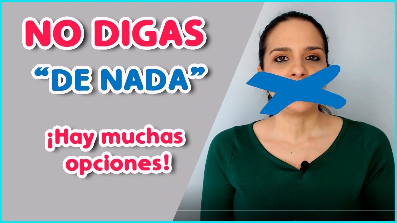 como responder a un gracias de una mujer