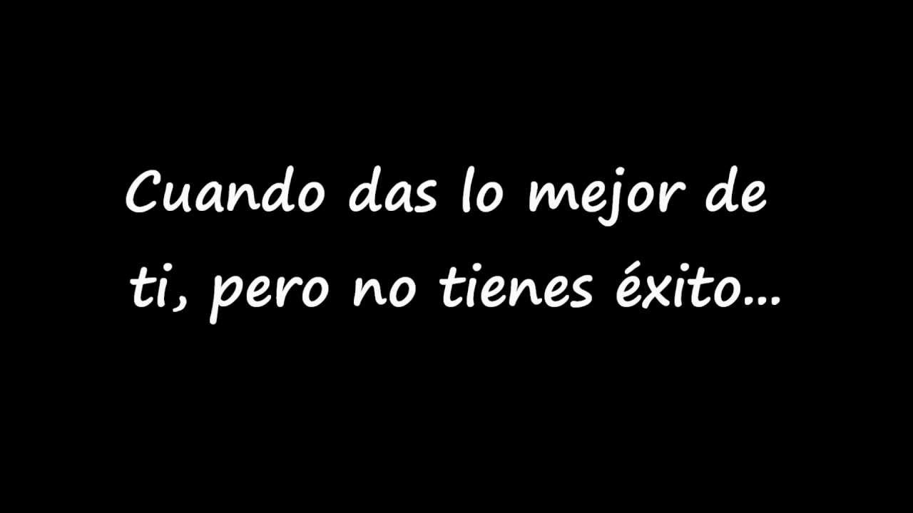 cuando tienes lo que quieres pero no lo que necesitas
