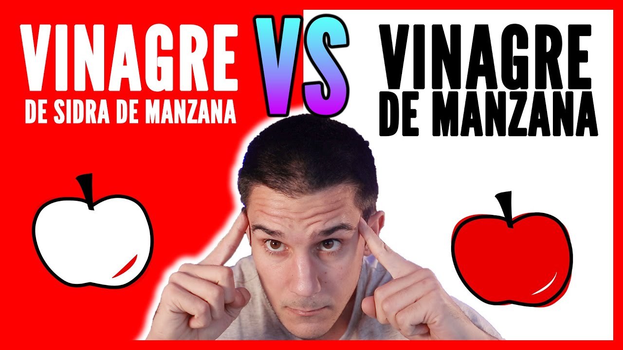 diferencia entre vinagre de manzana y vinagre de caña