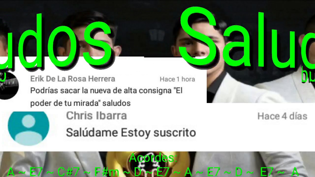 el poder de tu mirada letra y acordes
