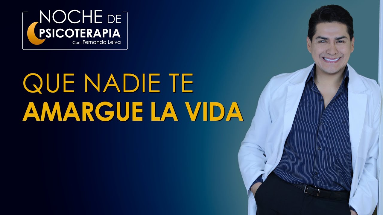 no dejes que nadie te amargue el dia
