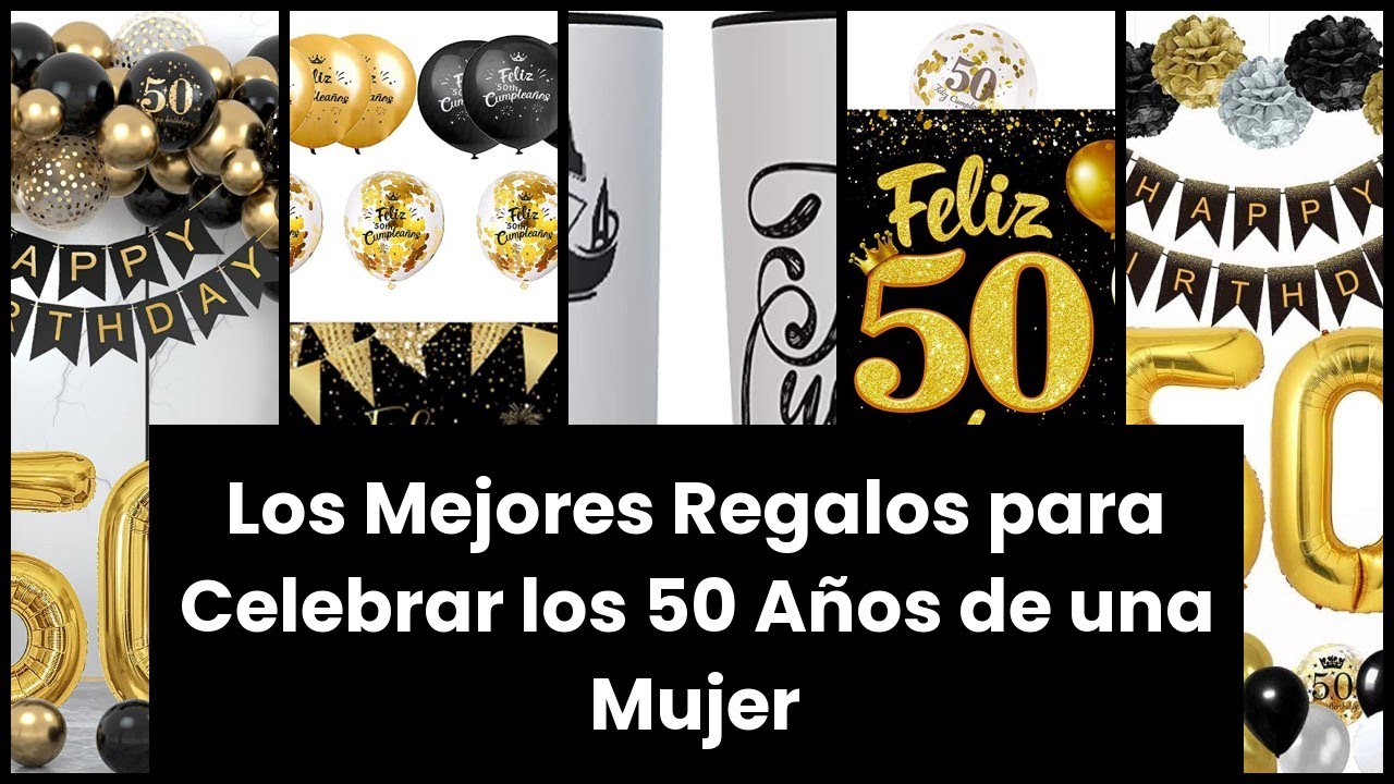 recuerdos de fiesta de 50 años para mujer