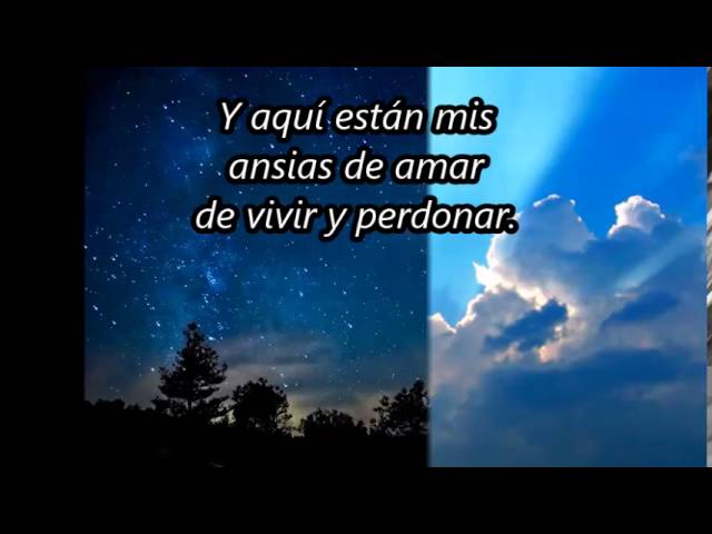 un dia caminaba muy triste por ahi letra