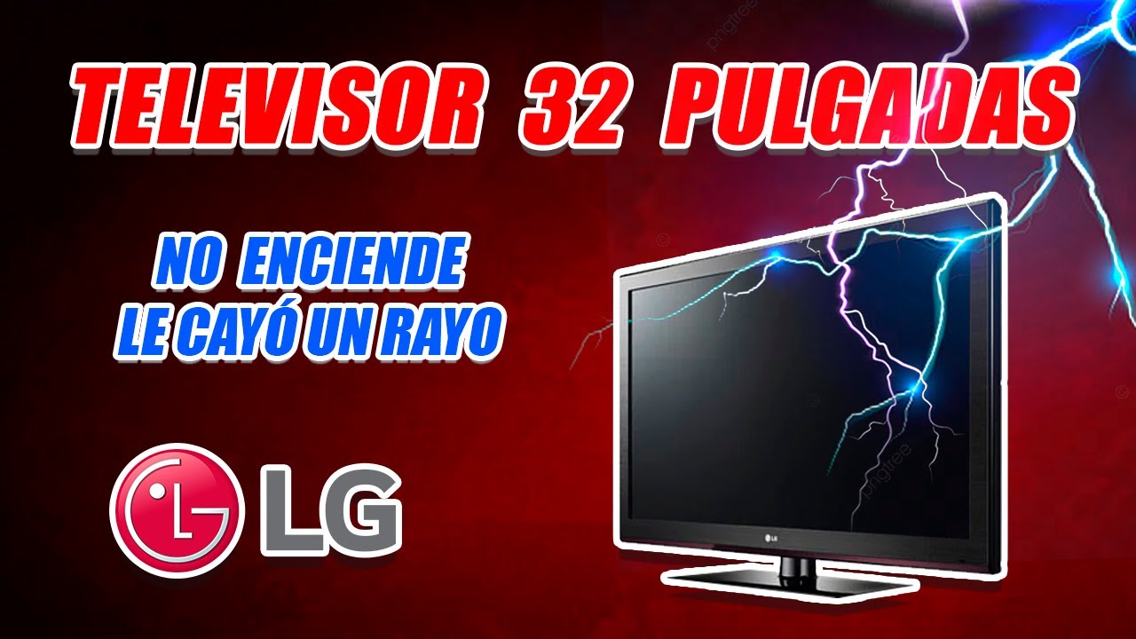 cayó un rayo y mi tele no enciende
