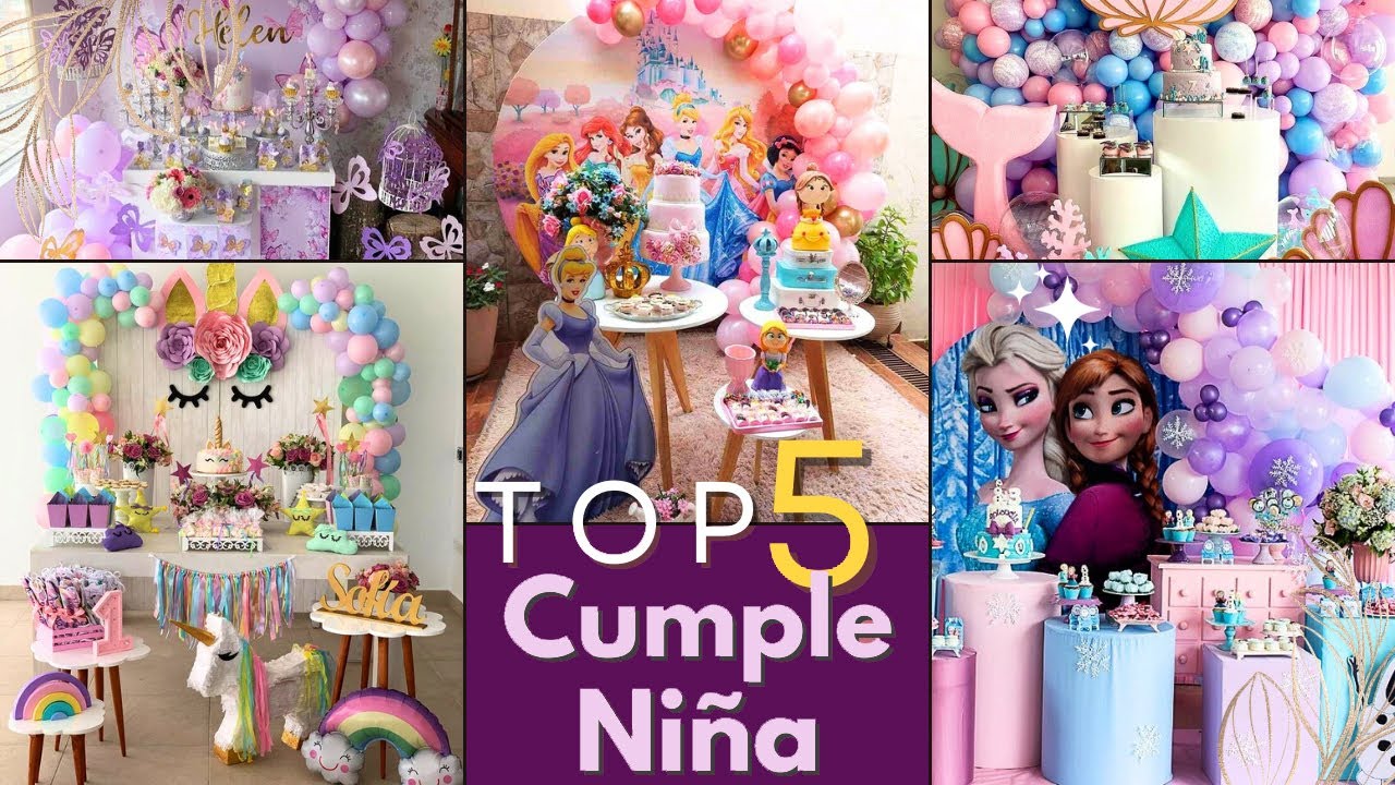 fiestas temáticas temas para cumpleaños de 1 año niña