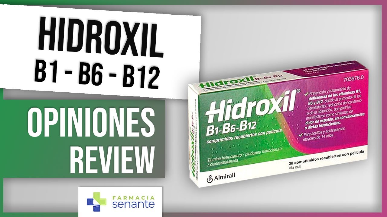 hidroxil b12 b6 b1 para que se utiliza