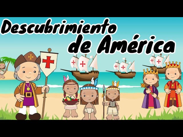 historieta corta del descubrimiento de américa para niños
