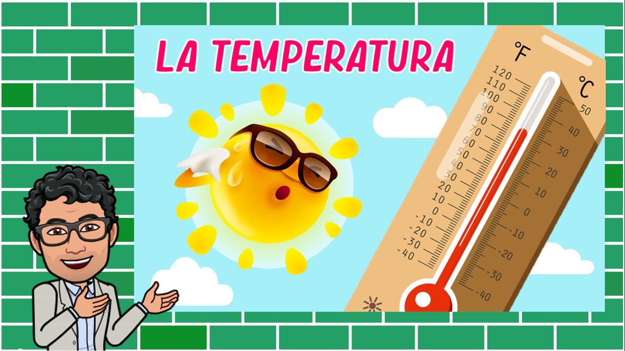 la temperatura para niños de tercero de primaria