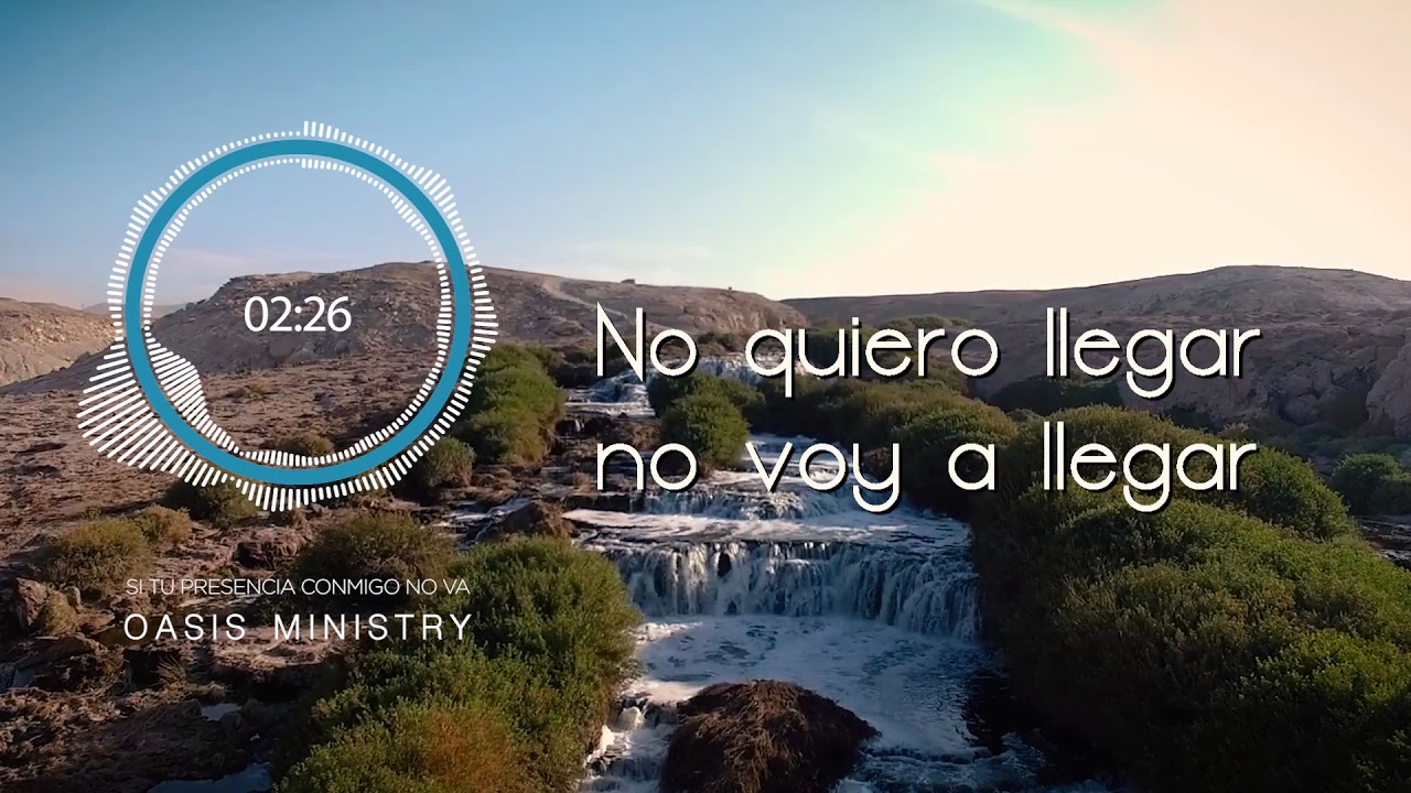 letra de si tu presencia conmigo no va