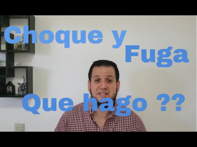 me chocaron el auto y no se quien fue