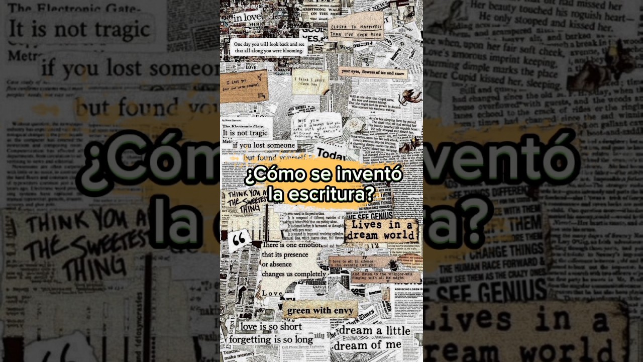 nombra seis razones por las cuales se inventó la escritura