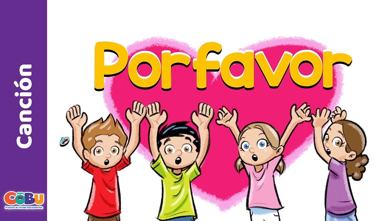 palabras magicas para niños de inicial a colores