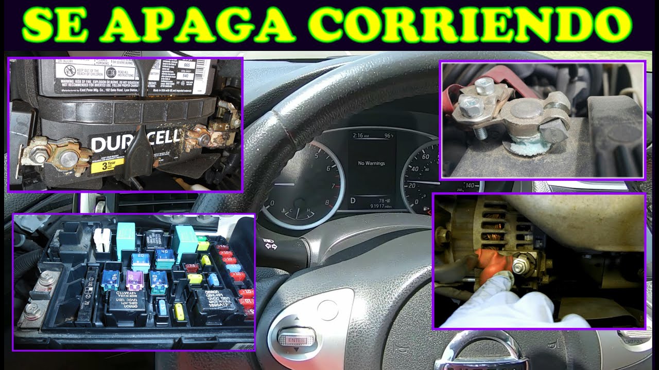 porque mi carro se apaga de repente y no enciende