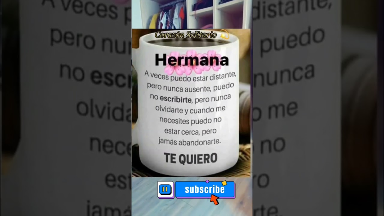 frases para una hermana mayor que esta lejos