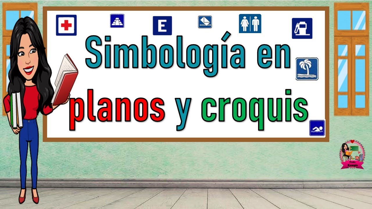 para que sirven los simbolos de un croquis